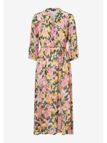 Kleid in Grün/ Rosa