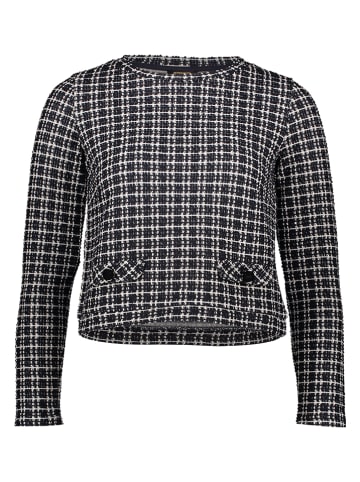 Sweatshirt zwart/wit