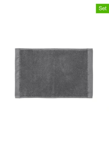 3er-Set: Gästehandtücher "Premium" in Anthrazit