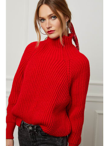 Wollpullover "Baby" in Rot