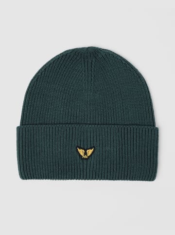Czapka beanie w kolorze morskim