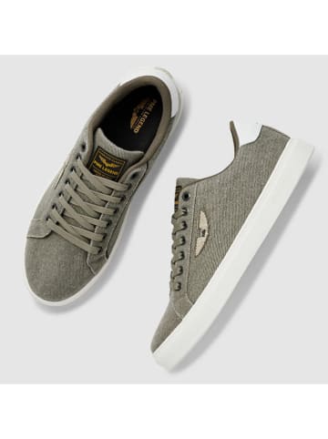 Sneakersy w kolorze oliwkowym