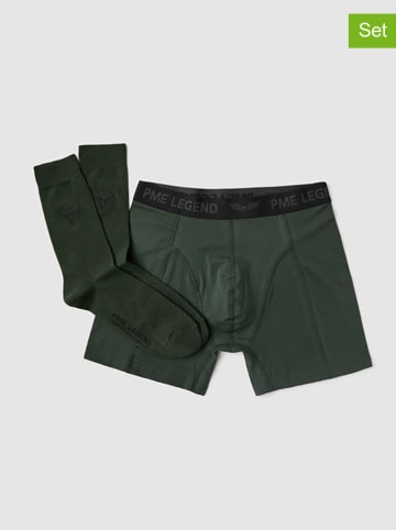 2-częściowy zestaw prezentowy w kolorze khaki