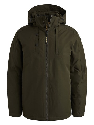 Parka w kolorze oliwkowym