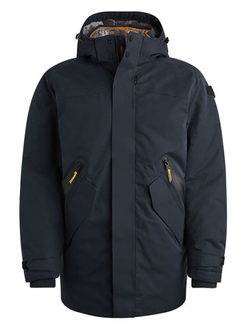 Parka w kolorze granatowym