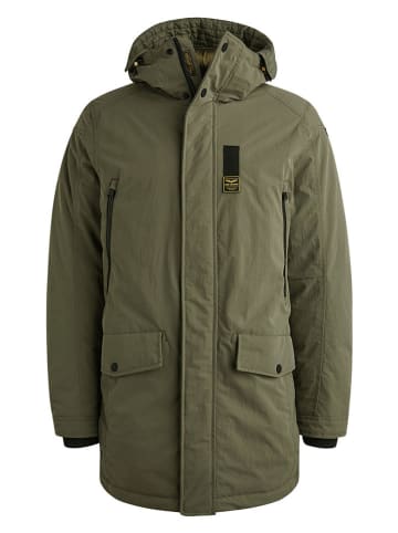 Parka w kolorze oliwkowym