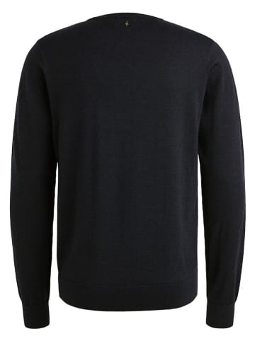 Wollpullover in Dunkelblau