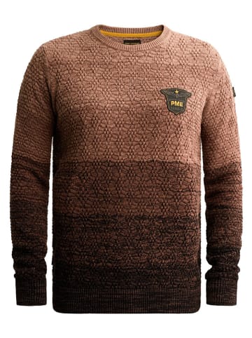 Sweter w kolorze brązowo-jasnobrązowym