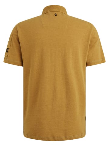 Poloshirt in Senf
