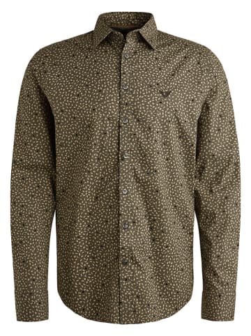Blouse - regular fit - bruin