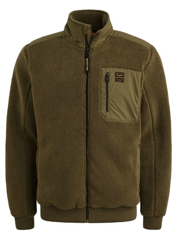 Kurtka polarowa w kolorze khaki