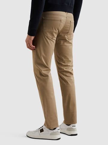 Dżinsy - Slim fit - w kolorze beżowym