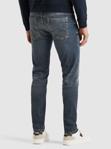 Dżinsy - Slim fit - w kolorze niebieskim