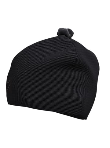 Czapka beanie "Pilke" w kolorze czarnym