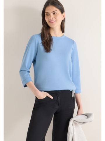 Sweatshirt in Hellblau