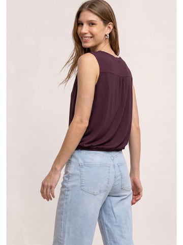 Top in Aubergine