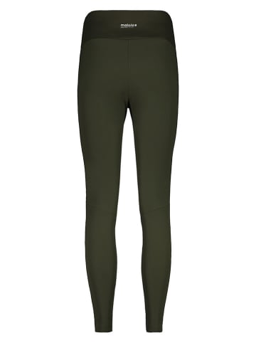 Legginsy funkcyjne "AntofallaM." w kolorze khaki