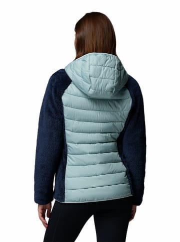 Functionele jas "Powder Lite II Sherpa" lichtblauw/donkerblauw