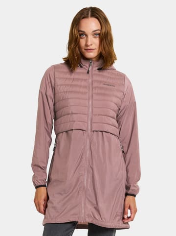 Parka hybrydowa "Isabella" w kolorze jasnoróżowym