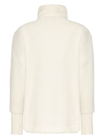 Fleece trui "Monia" wit