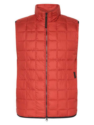 Doorgestikte bodywarmer "Samuel" rood