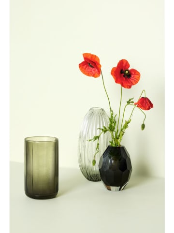 Wazon "Facet" w kolorze fioletowym - wys. 17 x Ø 13 cm