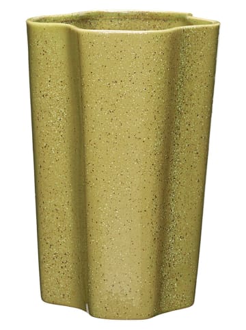 Vaas "Sapo" groen - (H)30 x Ø 21 cm