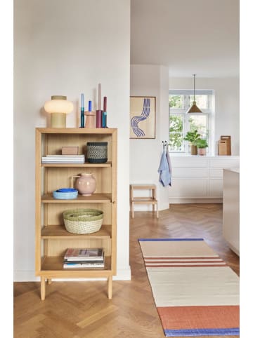 2-delige set: opbergmanden "Palm" beige/groen