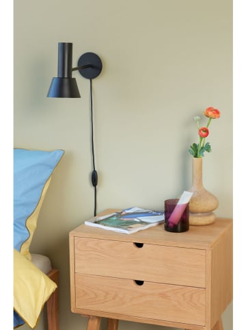 Wandlamp "Tap" zwart - (B)12 x (H)20 x (D)29 cm