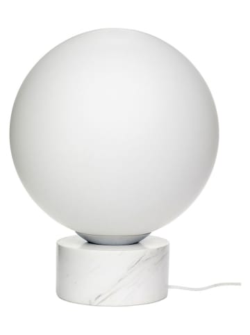 Lampa stojąca "Sphere" w kolorze białym - wys. 50 x Ø 40 cm