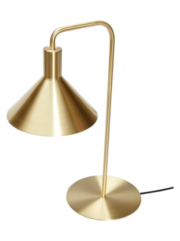 Lampa stołowa "Solo" w kolorze złotym - wys. 50 x Ø 37 cm