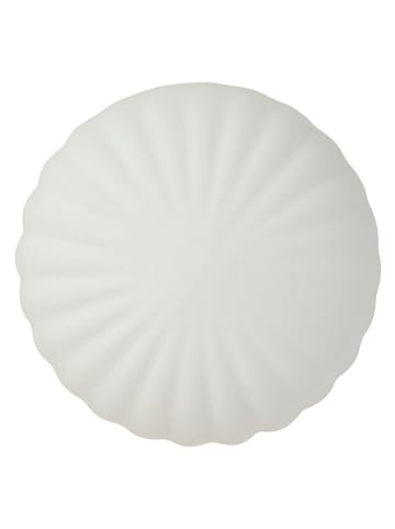 Lampa ścienna "Kumu" w kolorze białym - Ø 18 cm