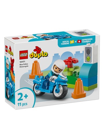LEGO® DUPLO® Town: Blue Police Motorcycle - 2+