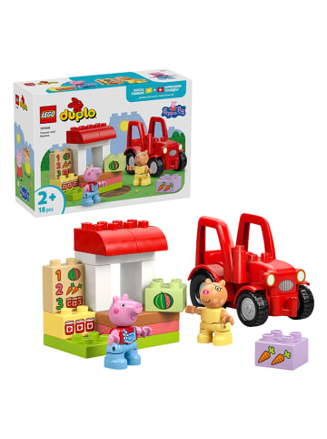 LEGO® DUPLO®: Peppa Pig Tractor and Market Stall - 2+