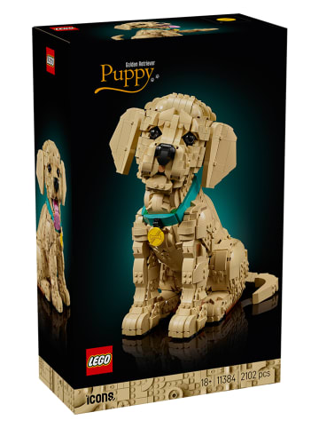 LEGO LEGO® Icons: Golden retriever-puppy - vanaf 18 jaar