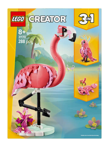 LEGO® Creator: Wilde Dieren: Roze Flamingo - vanaf 8 jaar