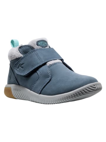 Leren boots "KNX Middie" blauw