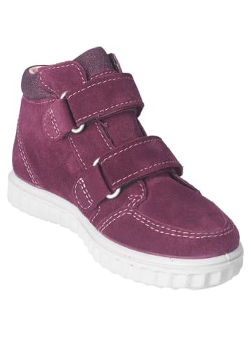 Leder-Boots "Jolina S" in Lila