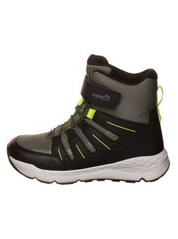Winterboots zwart/kaki