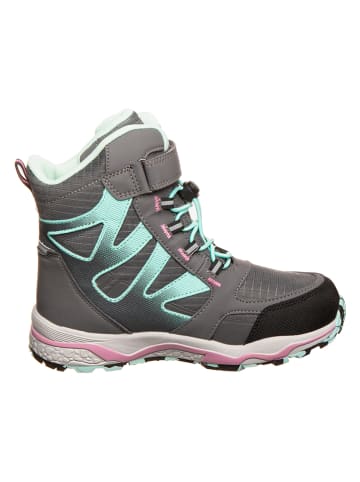 Winterboots "Lenno" grijs/lichtblauw