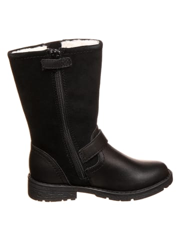 Leder-Boots "Heidi" in Schwarz