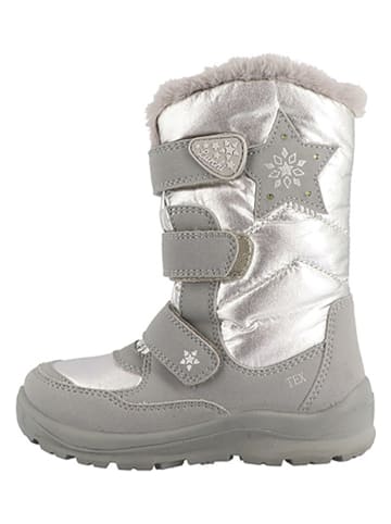 Winterstiefel "Kiana" in Grau/ Silber