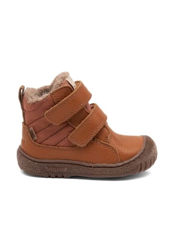Leren boots "Helton" lichtbruin