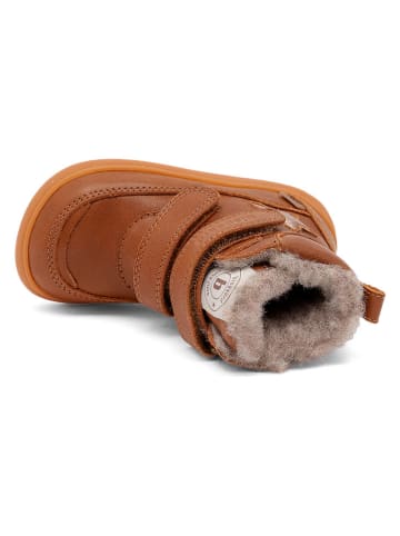 Leren boots lichtbruin