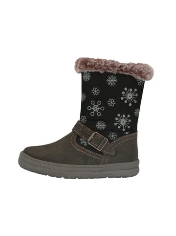 Leder-Boots "Astral" in Grau