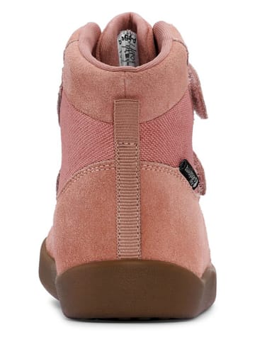 Leren boots "Bobbie" lichtroze