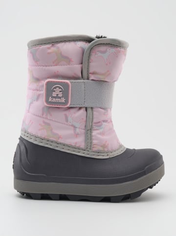 Kozaki zimowe "Snowbug 7" w kolorze jasnoróżowym
