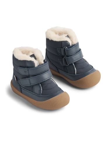 Winterboots donkerblauw