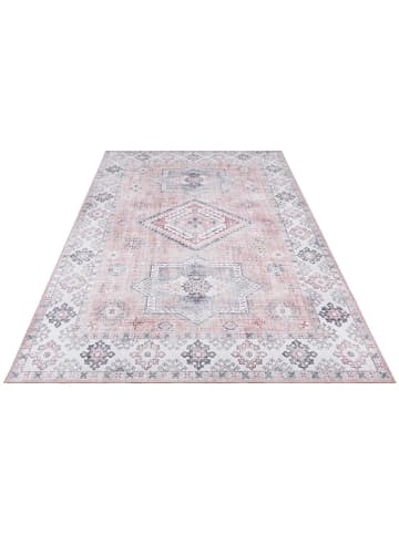Webteppich "Gratia" in Rosa