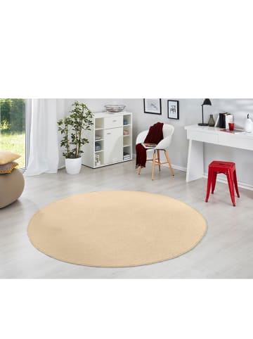 Kurzflor-Teppich "Fancy" in Beige